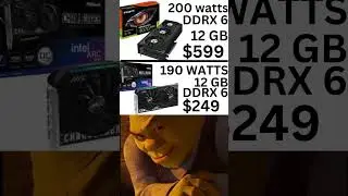 INTEL ARC B50 VS NVIDIA RTX 4070 SUPER SPECS #nvidia #arcb580
