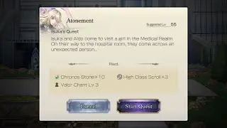 Another Eden Global 2.11.700 Black Clad Swordsman (Alter Isuka's) 3rd Quest 