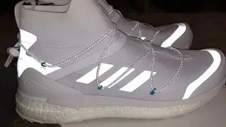 Unboxing Adidas boost free hiker kasina  review and onfoot