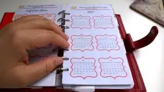 Future planning with the 2017 Free Printable