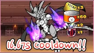 Battle Cats 16.67s Cooldown Bahamut 50 Unit Otherworld Colosseum! Hacker Mode!