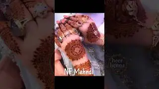 bridal tikki mehndi designs #nfmehndi