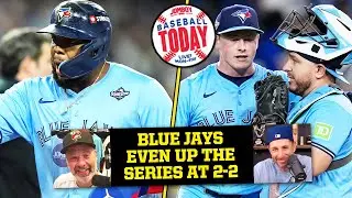 Blue Jays even up the World Series with game 4 win! | Baseball Today