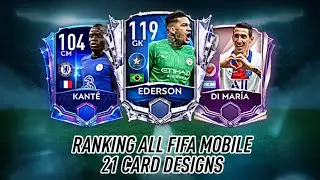 Ranking All Fifa Mobile 21 Card Designs!