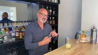 Worthing Gin Orange Blush   Orange Gin Fizz cocktail