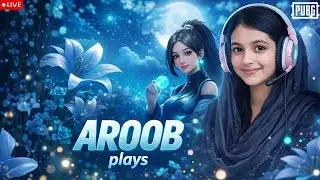 🔴 LIVE PUBG Mobile | Ultra HDR + 120FPS Gameplay | Classic Squad Match | Aroob Plays