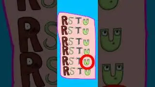 find the odd alphabet lore #alphabetlore