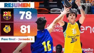 Bar&ccedil;a -&nbsp;Tirma&nbsp;Gran Canaria (78 - 81) RESUMEN | Minicopa Endesa Valencia 2026