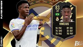(83) INFORM VINICIUS JUNIOR PLAYER REVIEW - FIFA 22 ULTIMATE TEAM - FIFA 22 VINI JR TOTW1