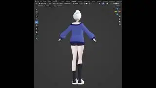 Vtuber wip #vtuber #vtubers #3dvtuber #blender #krita
