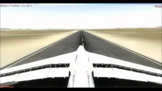 FSX First Time Landing an Antonov 225