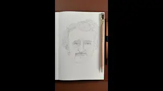 Drawing Edgar Allan Poe (work in progress)