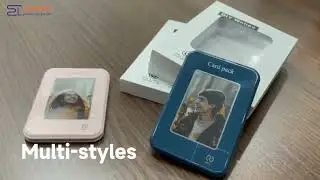 DIY Wireless NFC Photo E-ink Display Smart Phone Wallet #electronicshelflabels #e-inkdisplay
