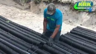 Drain Field Installation by KRK Pumping and Plumbing