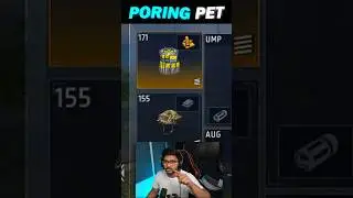 Poring Pet Can Repair Level 4 Vest!?? #freefire #shorts #freefiretelugu #telugu