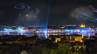 Fireworks in Budapest, August 20, 2025