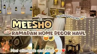 Ramadan home decoration haul😍✨🌙 Meesho best find | Most affordable and trendy items in budget💸💖