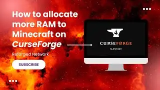 CurseForge Launcher Tutorial - How to Allocate More RAM