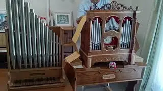 バッハの小フーガ　   Bach  fugue in g minor
