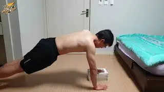 Convict conditioning Reboot 18th Wk Mon - Uneven push up / Hanging frog leg raise