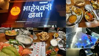माहेश्वरी ढाबा स्टेशन रोड मुरादाबाद! Maheswari Dhaba Moradabad | Best Veg Roadside Food Place Street