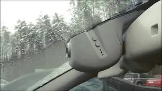 Штатный регистратор Audi. Novatek 96658