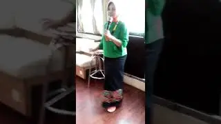 Ibu Erna ketua gebyar ultah emas PIII inaction b i kapal pesiat Artama