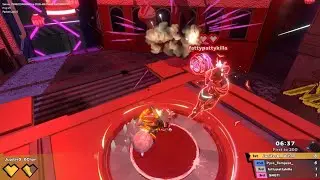 Knockout City Oops All Playlist but almost every player l timed out or quit the match.
