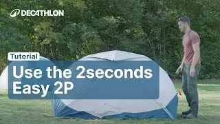 TUTORIAL - How to use the 2SECONDS EASY 2P ? | Decathlon_QUECHUA