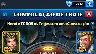 Empires and Puzzles: 🔥X13🔥 Convocação do Traje ( em busca do Richard )