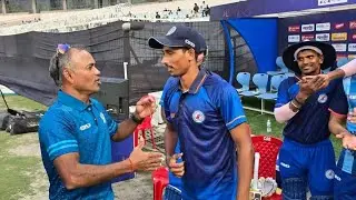 Syed mushtak Ali trophy debut match MD Izhar bowling 🏏🏏🏏video💝💝🔥🔥🔥💙💯💯💯