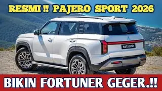 ALL NEW PAJERO SPORT 2026 SIAP HANTAM FORTUNER #pajerosport #mitsubishipajero #trending #viral 