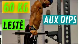 BIEN FAIRE  LES DIPS LESTÉS [60 kg lesté aux dips]