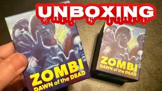 Unbox Industries ZOMBI: DAWN OF THE DEAD WGT? Распаковка закрытой коробки!!!