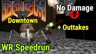 Doom 2 Map 13 'Downtown' UV Max + Reality + Items World Record, with Commentary & Outtakes.