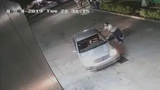 Robbers caught on camera snatching man's wallet, running him over in Hollywood