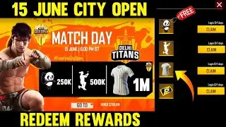 Free fire New Event | FFCO Delhi Finals Rewards Free Fire City Open | FF New Events