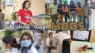 *realistic* day in MBBS 🩺🥲|ENT posting,studying , outing with seniors |#mbbs #medico #friends