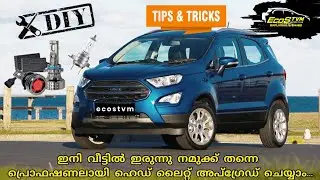 What you need to know before replacing H18 /H7 Halogen to H7 led #DIY# Ford Ecosport #Headlight