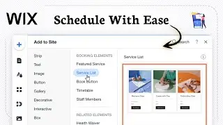 Как добавить Wix Bookings на свой сайт (Портал услуг)