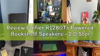 Review Edifier R1280Ts Powered Bookshelf Speakers - 2.0 Stereo Active Near Field Monitors - Studio M