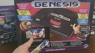 Sega Genesis Super villain Bundle(console heros)