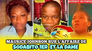 MAURICE JOHNSON EN LIVE AVEC LA DAME SUR L'AFFAIRE DE SODABITO 1ER 