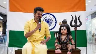 Vijay interview baby Shiva in  Mall #babytalk #cute #funny #comedy #manickamviews #trending #viral