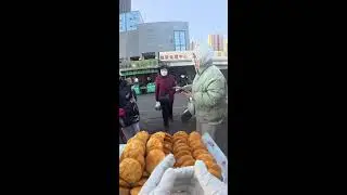 First-Person Breakfast Stall | Selling Golden Oil Cakes | No Commentary