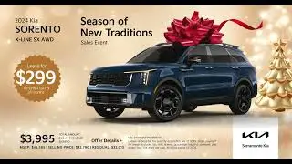 Season of New Traditions Sales Event | #K4 #K5 #Soul #Sportage #Sorento #Telluride | Serramonte Kia