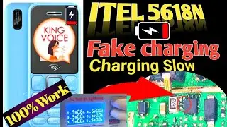 ITEL 5618N FAKE CHARGING Solution/Charging Slow//🔥🔥🔥
