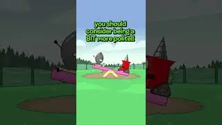 Pin's Sickest Burn Ever 🔥🔥🔥 #bfdi 🔥🔥🔥