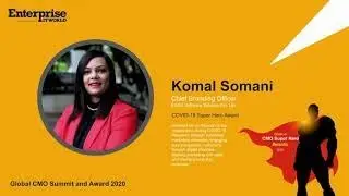 Mrs. Komal Somani received 