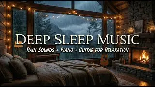 Thunderless Rain Sounds Sleep Music &ndash; Soft Piano & Guitar for Deep Sleep